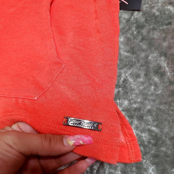 Betsey Johnson Red Performance Hoodie - Picture 2 of 8